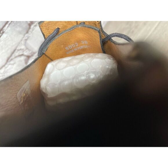 Filipe Sousa Black Patent Leather Oxfords Lace Up Shoes Women’s Sz 38EU/7.5M US - Picture 8 of 16